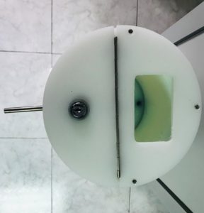 dispenser lid with window
